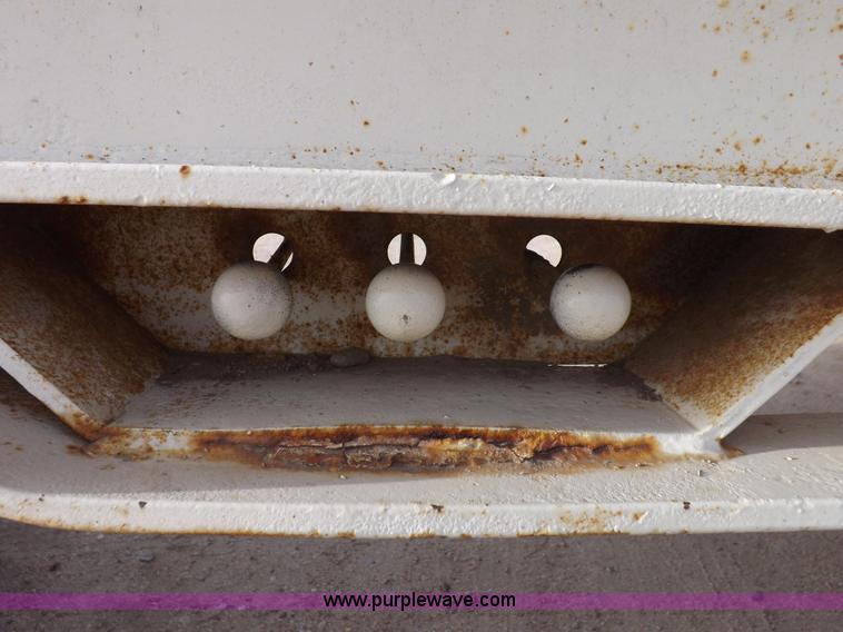 image for item F6348 1978 Landoll 46' hydraulic equipment trailer