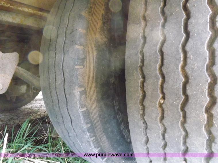 image for item F6348 1978 Landoll 46' hydraulic equipment trailer