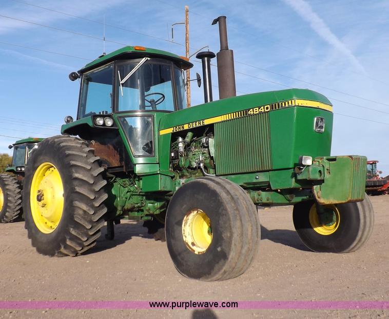 image for item F6349 1978 John Deere 4840 tractor