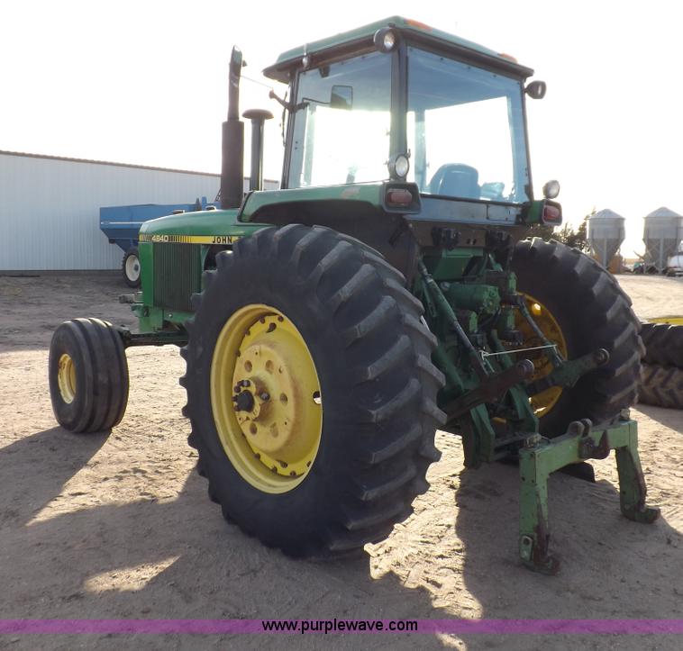 image for item F6349 1978 John Deere 4840 tractor