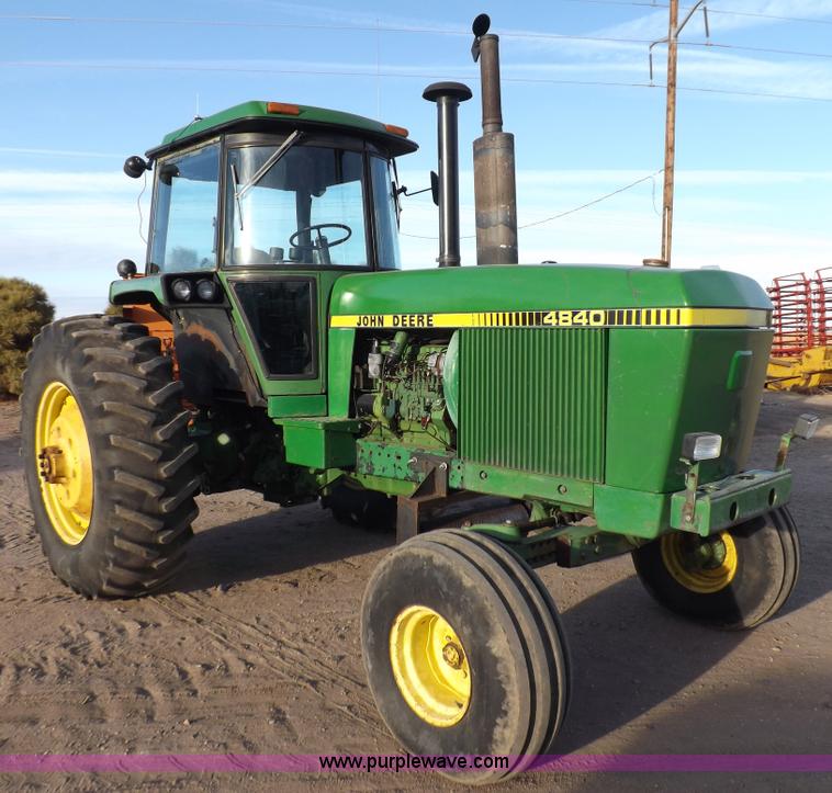 image for item F6350 1978 John Deere 4840 tractor
