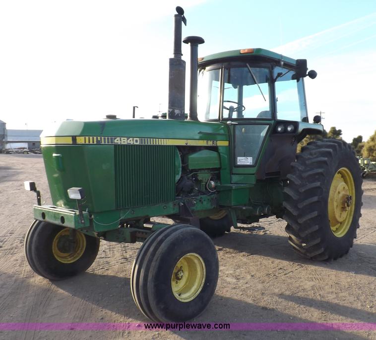 image for item F6350 1978 John Deere 4840 tractor