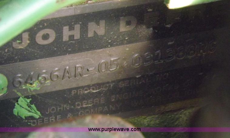 image for item F6350 1978 John Deere 4840 tractor