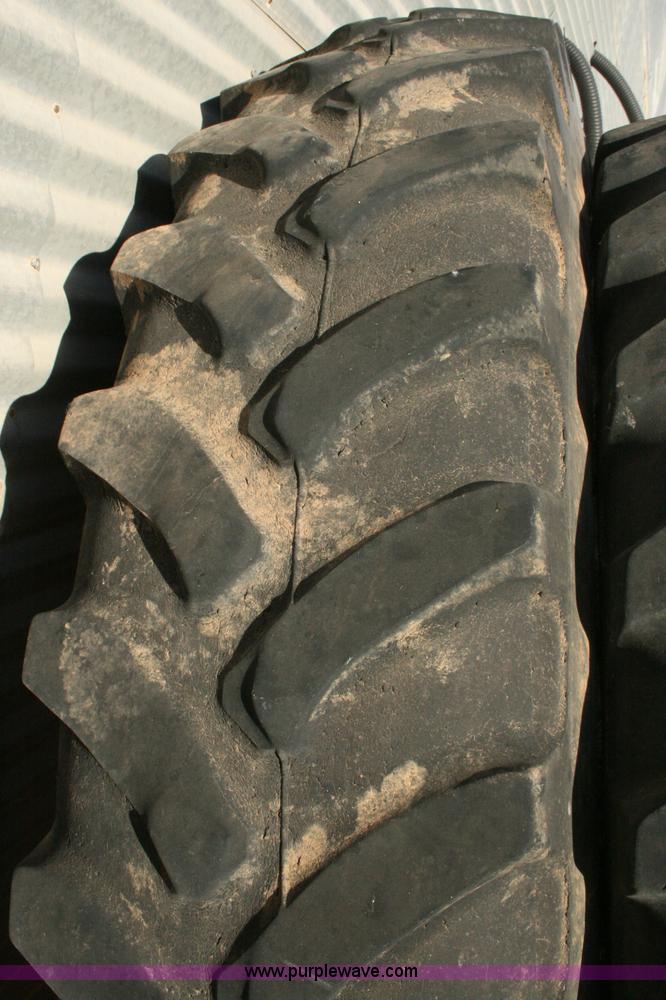 image for item G5548 (4) 380/105R50 tires and wheels