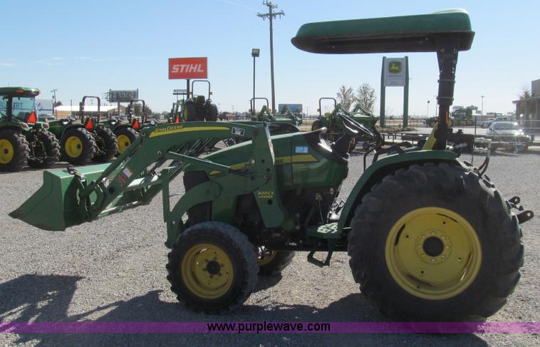 image for item G5573 2008 John Deere 4105 MFWD tractor