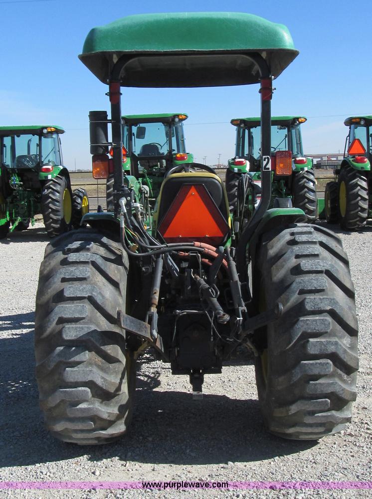 image for item G5573 2008 John Deere 4105 MFWD tractor