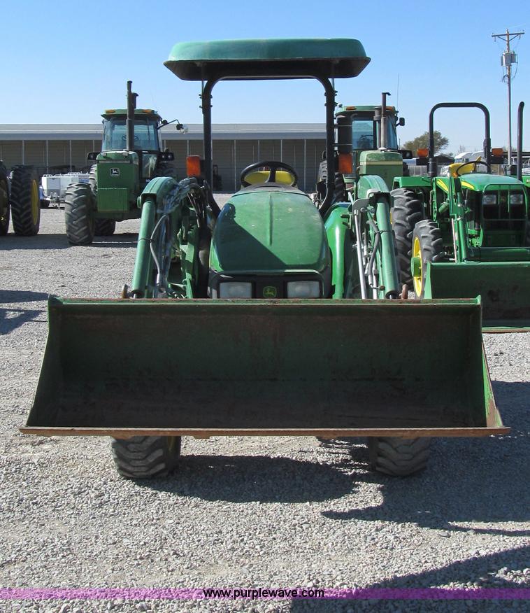 image for item G5573 2008 John Deere 4105 MFWD tractor