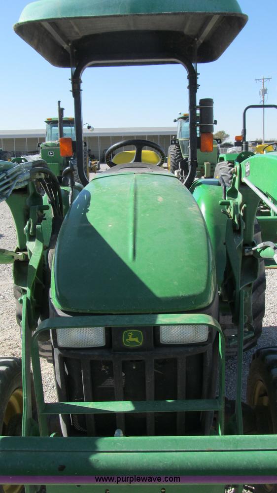 image for item G5573 2008 John Deere 4105 MFWD tractor