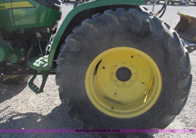 image for item G5573 2008 John Deere 4105 MFWD tractor