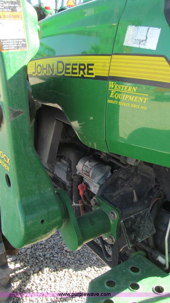 image for item G5573 2008 John Deere 4105 MFWD tractor