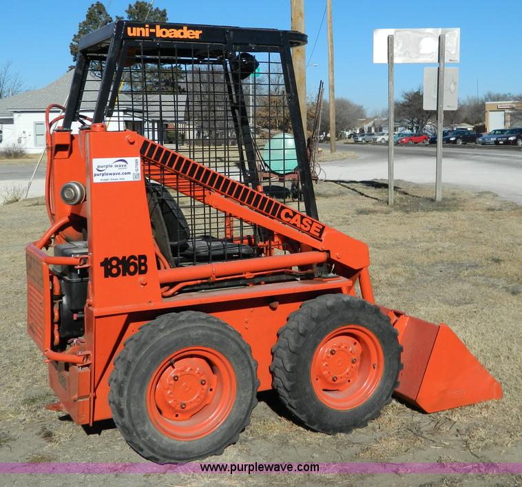 image for item G7589 Case 1816B skid steer