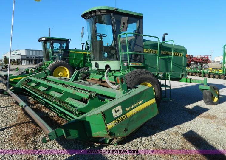 image for item G7590 1998 John Deere 4890 swather