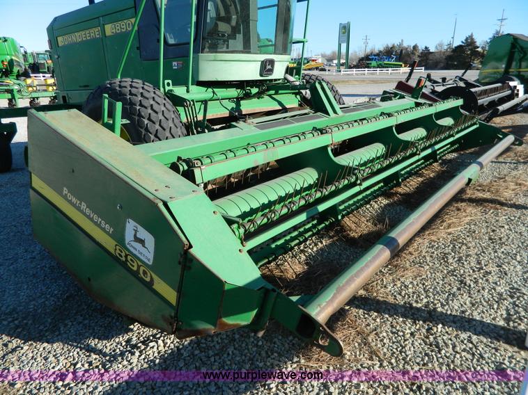 image for item G7590 1998 John Deere 4890 swather