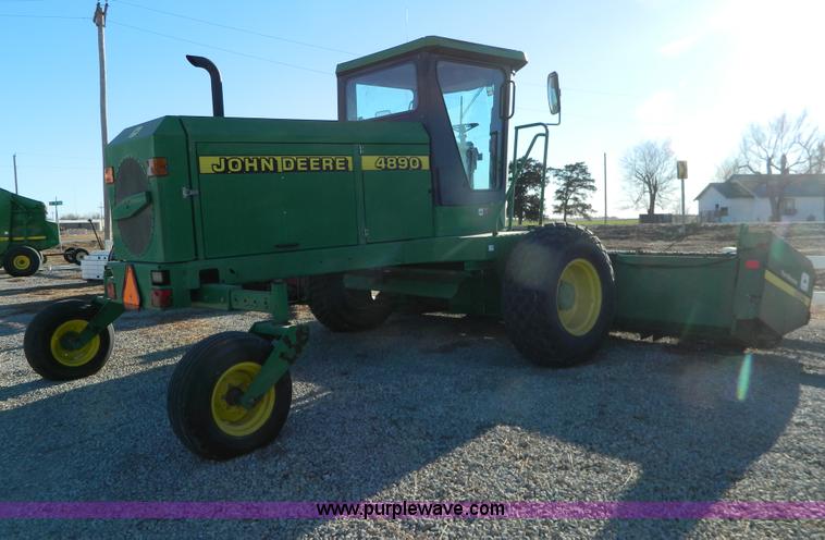 image for item G7590 1998 John Deere 4890 swather