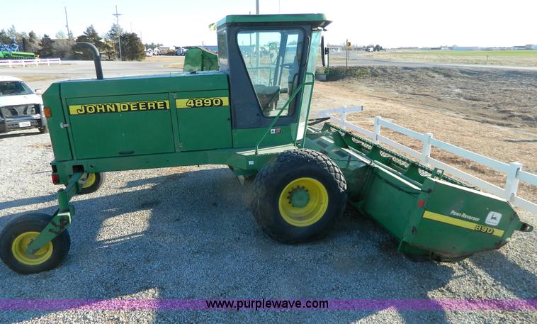 image for item G7590 1998 John Deere 4890 swather