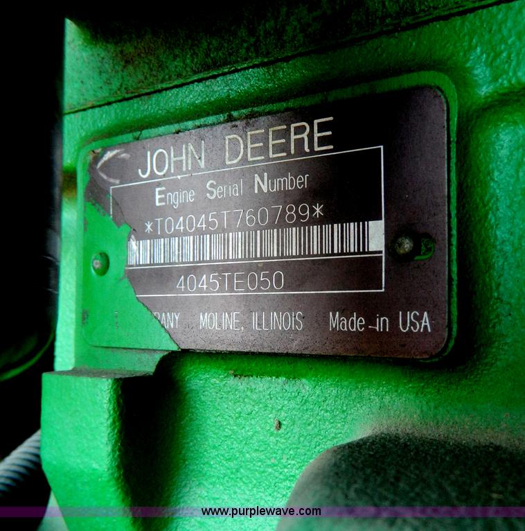 image for item G7590 1998 John Deere 4890 swather