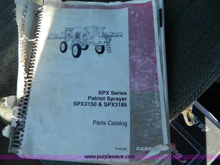 image for item G7591 1999 Case IH SPX3185 Patriot sprayer
