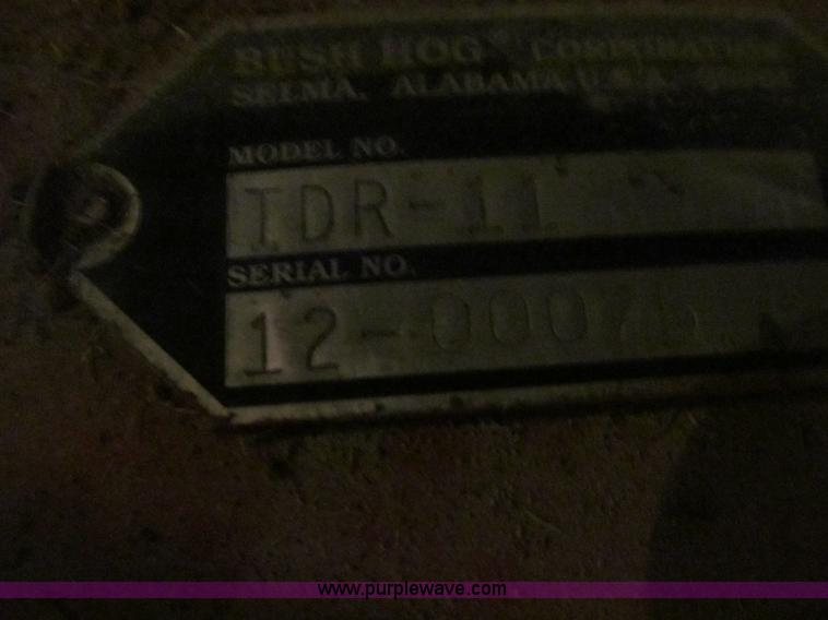 image for item O9123 Bush Hog turf finish mower