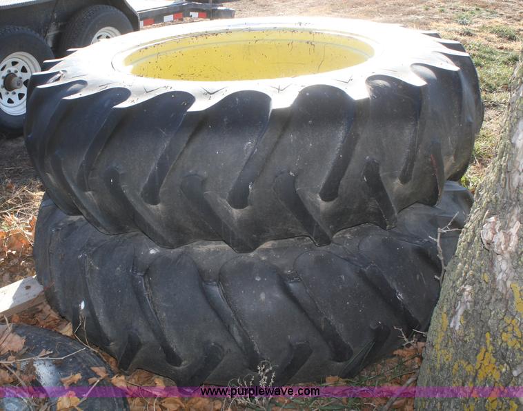 image for item O9878 John Deere tires and wheels