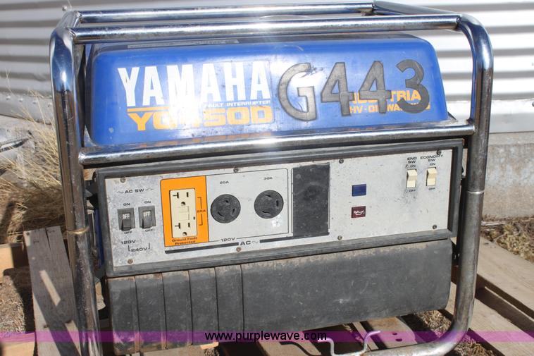 image for item V9455 Yamaha YG450D generator