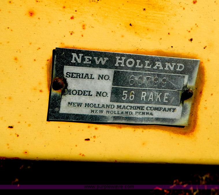 image for item Y9235 New Holland 56 rake