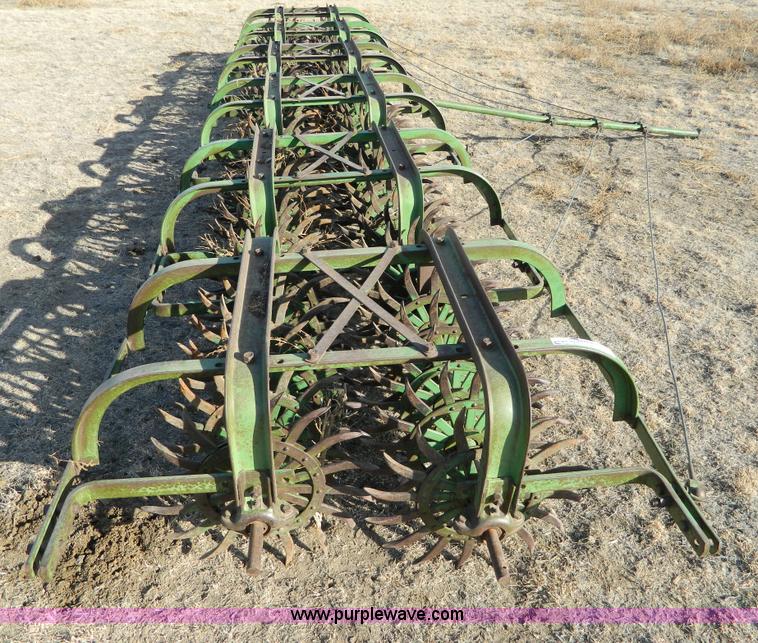image for item Y9236 John Deere 20' rotary hoe