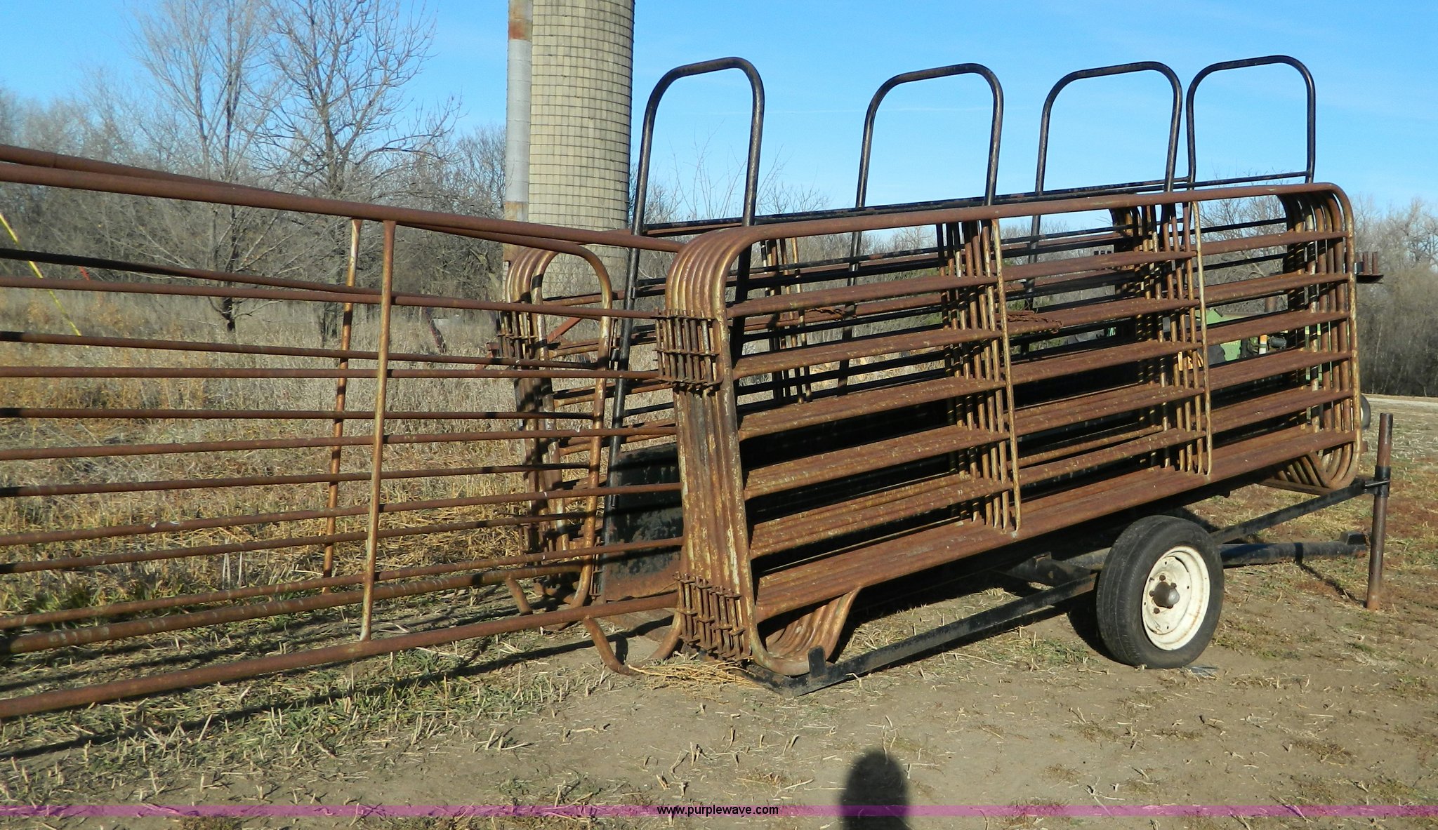Winkel portable loading chute in Minneapolis, KS Item Y9216 sold