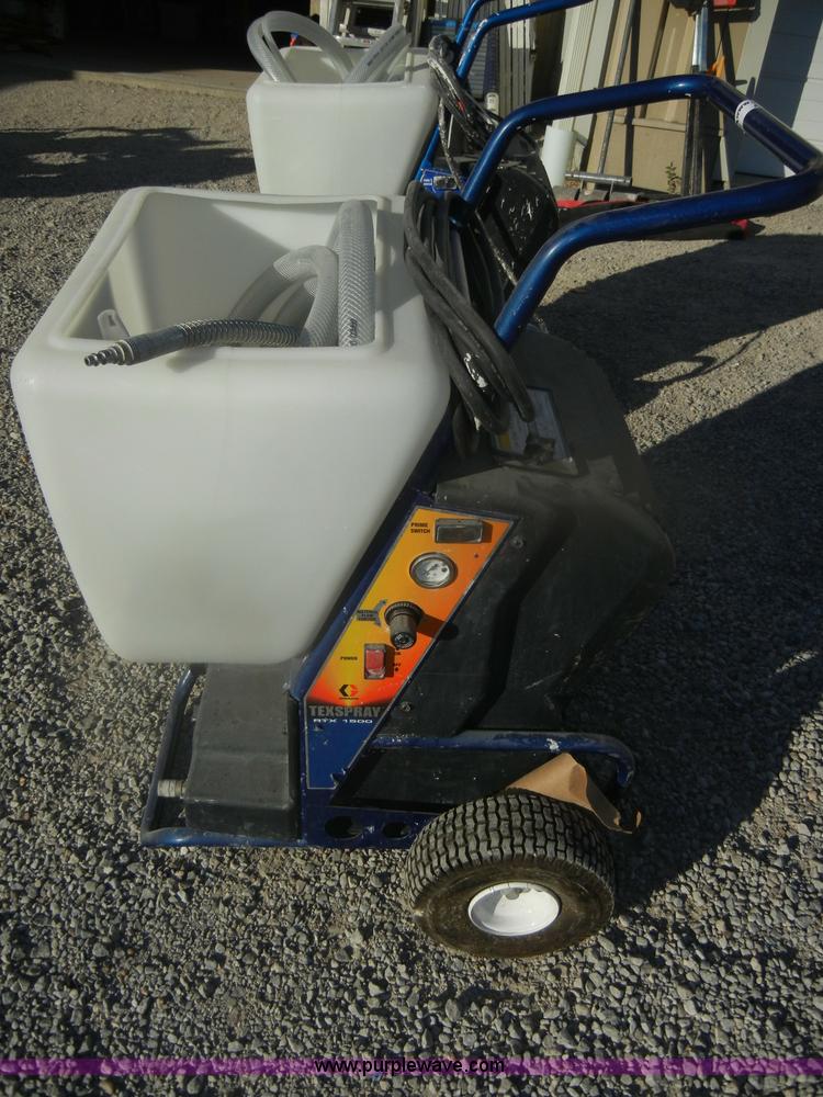 Graco RTX 1500 electric texture spayer in Topeka, KS Item AB9959 sold