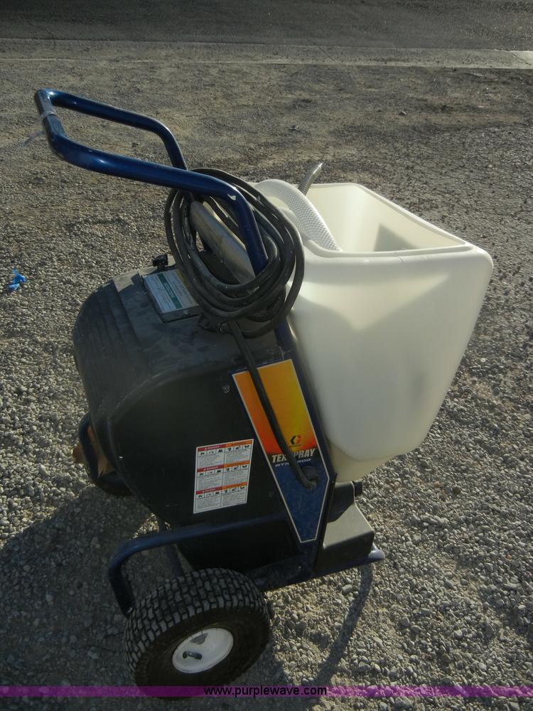 Graco RTX 1500 electric texture spayer in Topeka, KS Item AB9959 sold