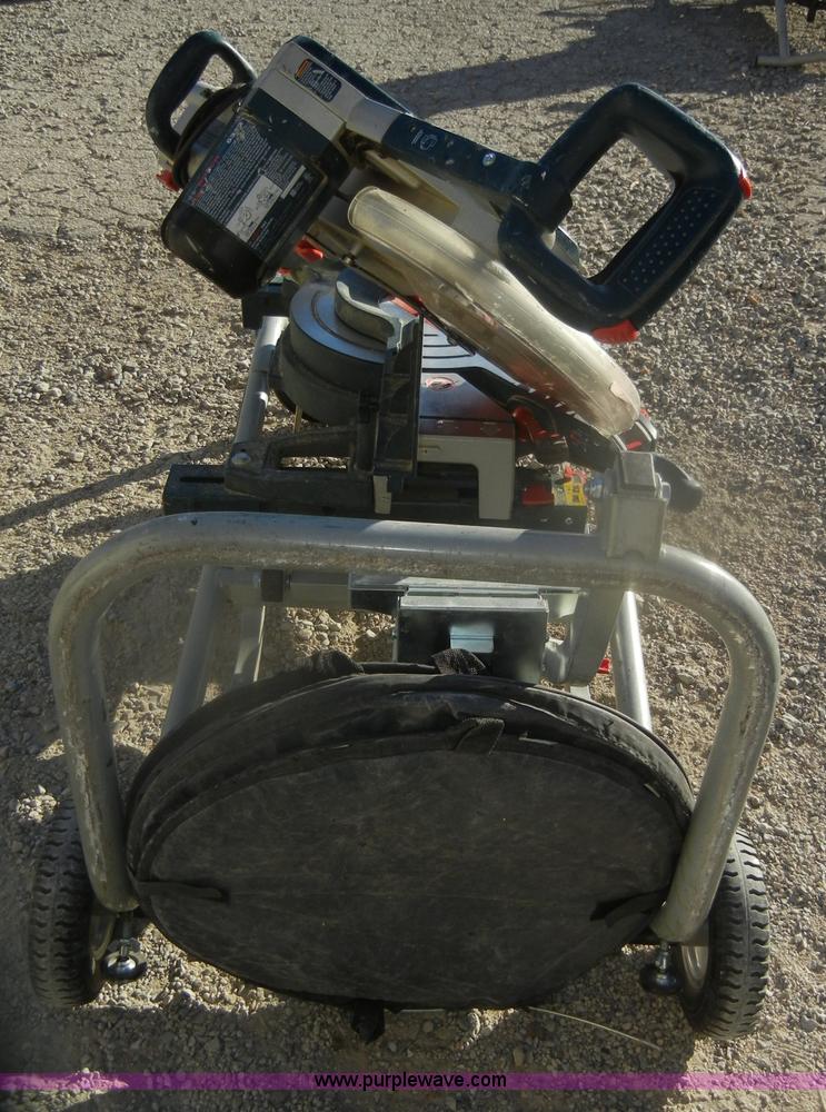 Bosch 5312 12" dual bevel slide miter saw in Topeka, KS Item AB9961