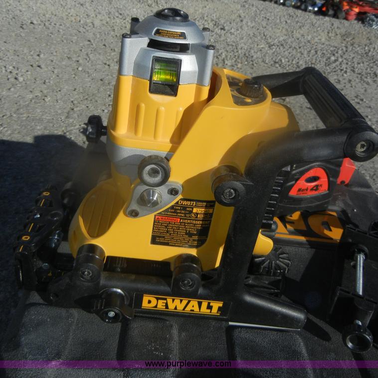 image for item AB9973 DeWalt DW073 cordless rotary laser