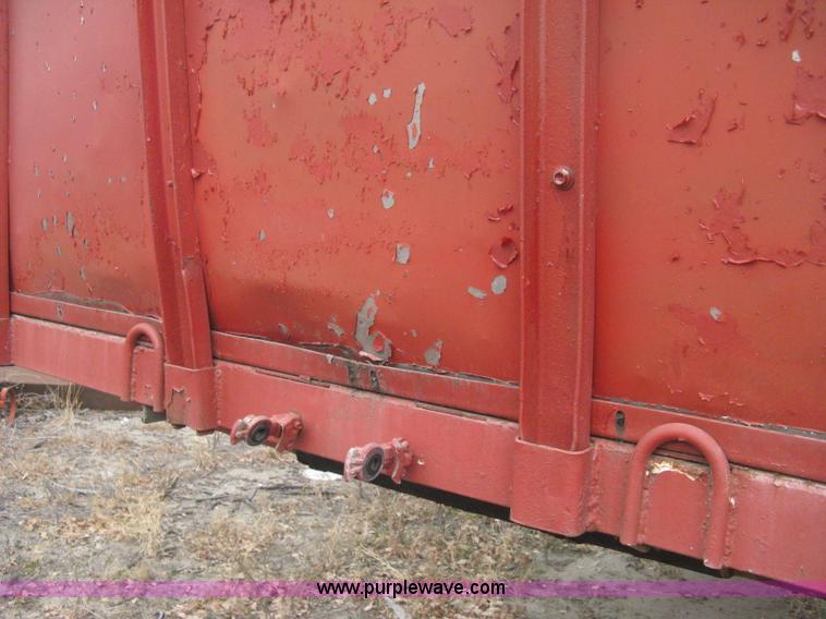 image for item B8346 1969 Fruehauf tandem axle flatbed trailer