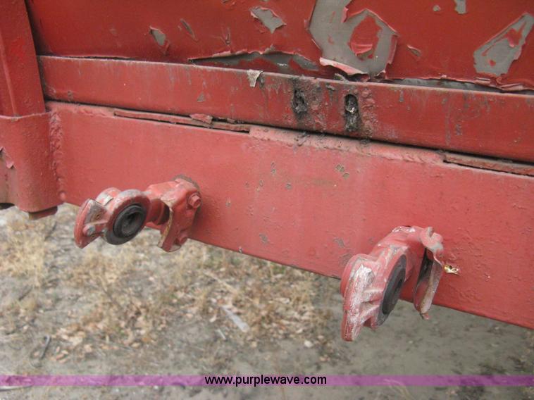 image for item B8346 1969 Fruehauf tandem axle flatbed trailer