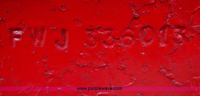 image for item B8346 1969 Fruehauf tandem axle flatbed trailer