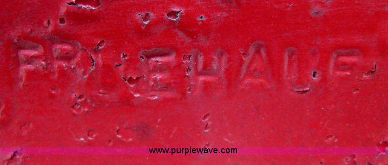 image for item B8346 1969 Fruehauf tandem axle flatbed trailer