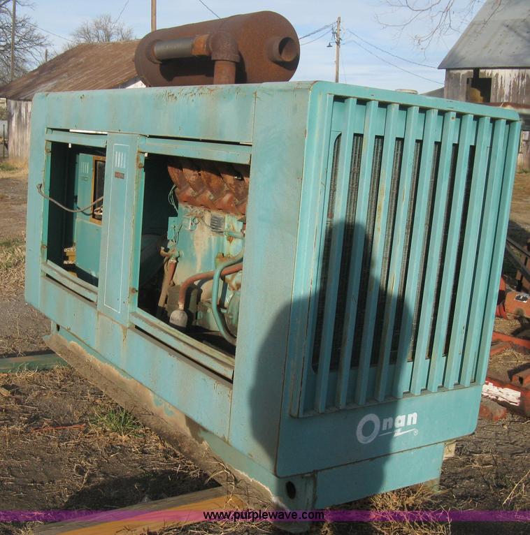 image for item B8350 Onan 115/WA backup generator