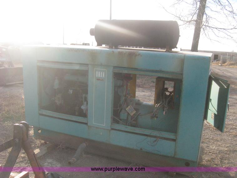 image for item B8350 Onan 115/WA backup generator