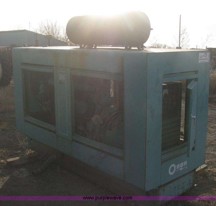 image for item B8350 Onan 115/WA backup generator
