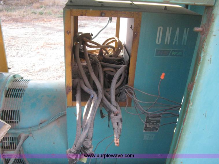 image for item B8350 Onan 115/WA backup generator