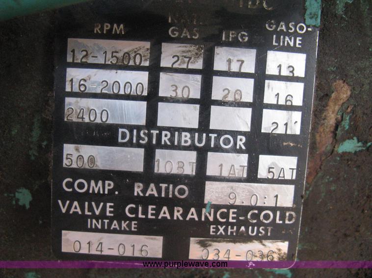 image for item B8350 Onan 115/WA backup generator