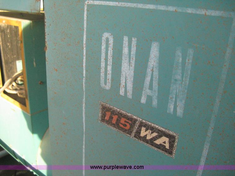 image for item B8350 Onan 115/WA backup generator
