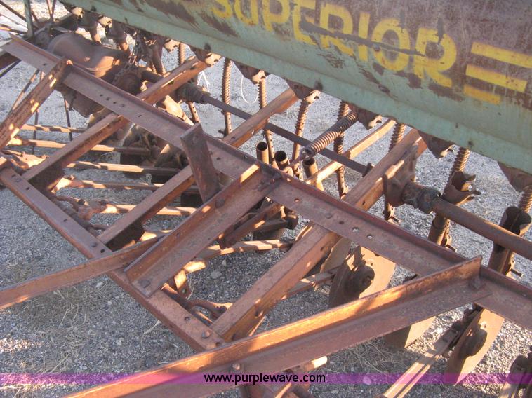 image for item B8377 Oliver Superior steel wheeled grain drill