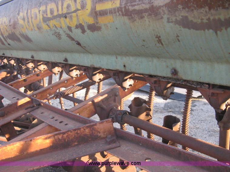 image for item B8377 Oliver Superior steel wheeled grain drill