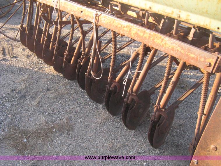 image for item B8377 Oliver Superior steel wheeled grain drill