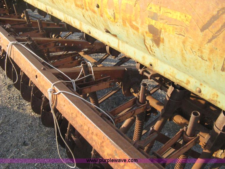 image for item B8377 Oliver Superior steel wheeled grain drill