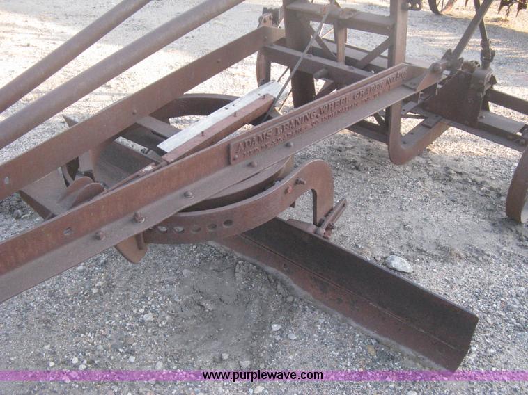 image for item B8378 Adams Leaning wheel grader