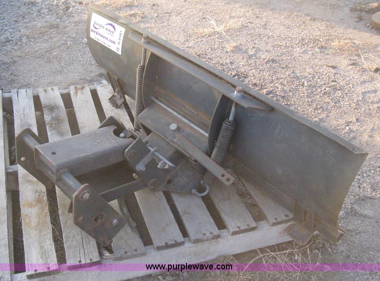 image for item B8381 Sears lawn tractor snow plow attachment
