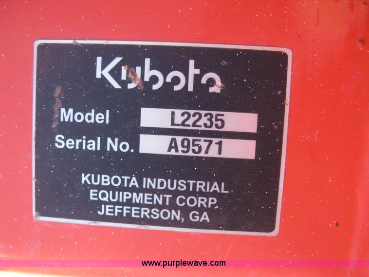 image for item B8459 Kubota L3540 HST tractor with loader