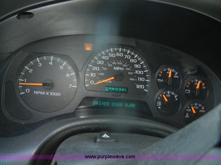 image for item D4543 2003 Chevrolet Trailblazer LTZ SUV