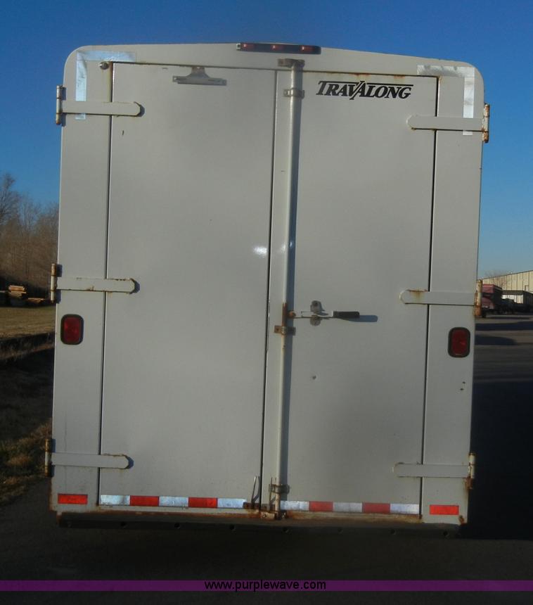 image for item D4544 2001 Travalong gooseneck trailer
